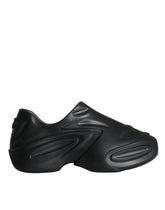 Dolce & Gabbana Black Foiled Rubber Toy Low Top Sneakers Shoes -   -  Dolce & Gabbana.